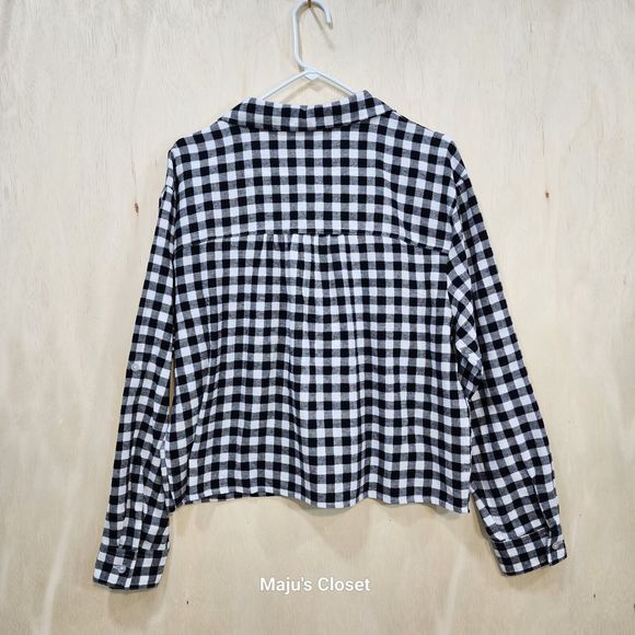 Marc New York Flannel Top size L - Picture 2 of 3